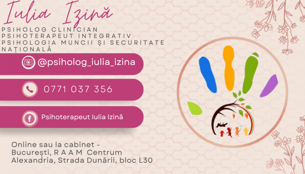 Izina Iulia-Mirela - Cabinet Individual de Psihologie