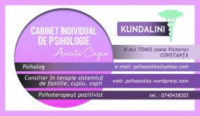 Cabinet individual de psihologie - Ancuta Cazan