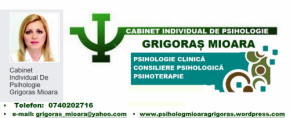 Grigoras Mioara -Cabinet Individual De Psihologie