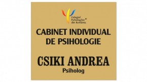 Csiki Andrea - Cabinet Individual de Psihologie