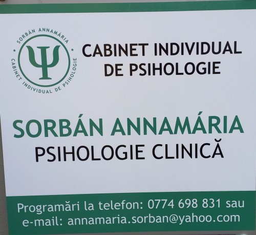 Cabinet individual de psihologie Sorbán Annamária