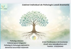Cabinet individual de psihologie Leasă Anamaria