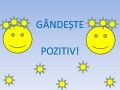 Optimism - pentru o viaţă echilibrată.