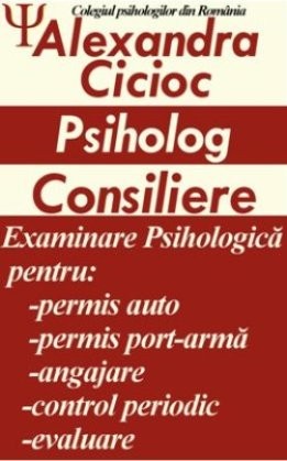 Cabinet individual de psihologie Alexandra Cicioc