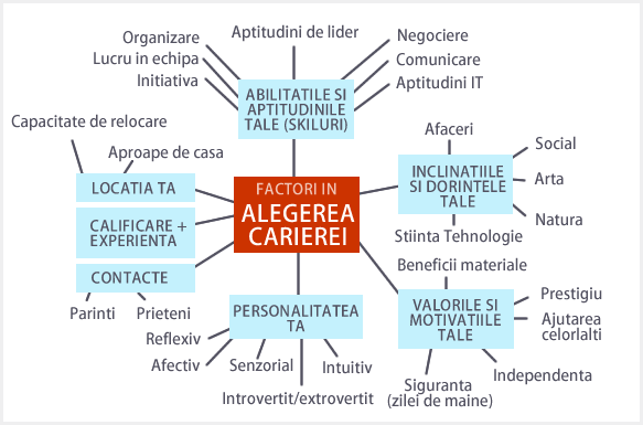 Factori determinanti in alegerea carierei